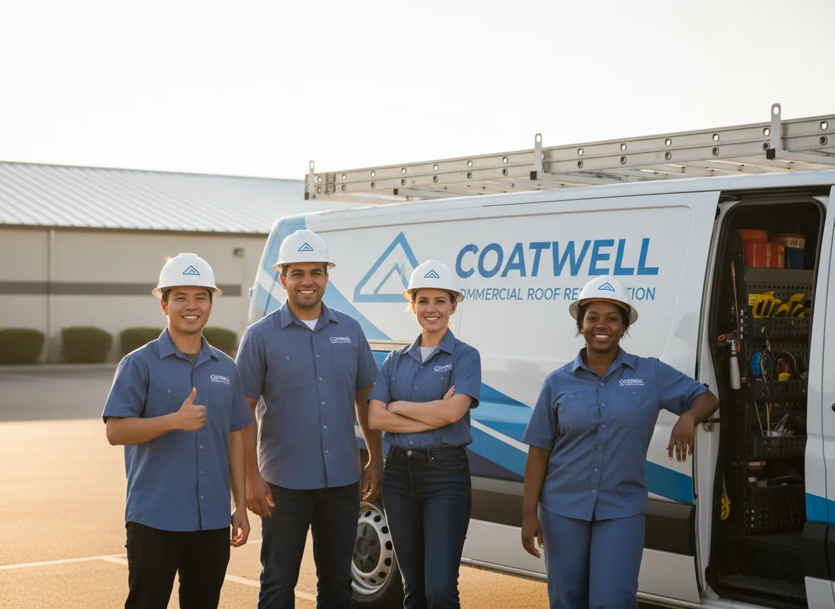 Commercial roof coating company in Beyer, PA